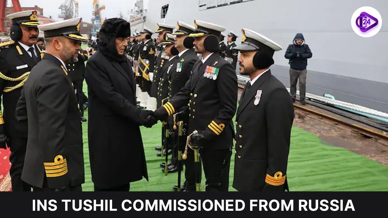 INS Tushil Commissioned into Indian Navy, Enhancing Maritime Power