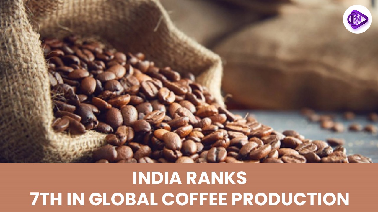 India is now the seventh-largest coffee producer globally
