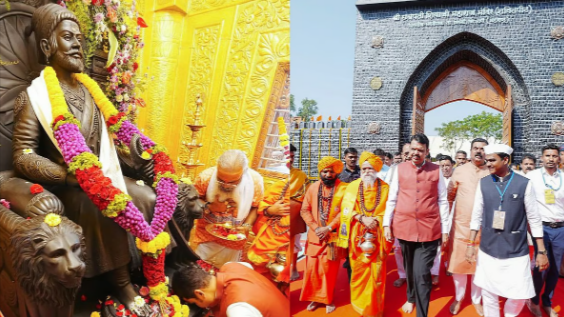 Maharashtra Inaugurates First Temple Dedicated to Chhatrapati Shivaji Maharaj
