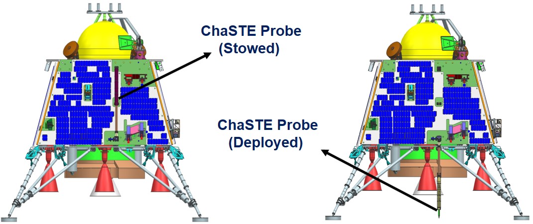 ChaSTE: First In-Situ Measurement of Surface Temperature