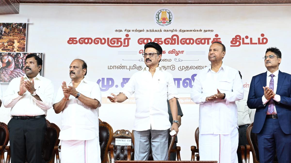 Stalin Launches Kalaignar Kaivinai Thittam as an Alternative to PM Vishwakarma Scheme
