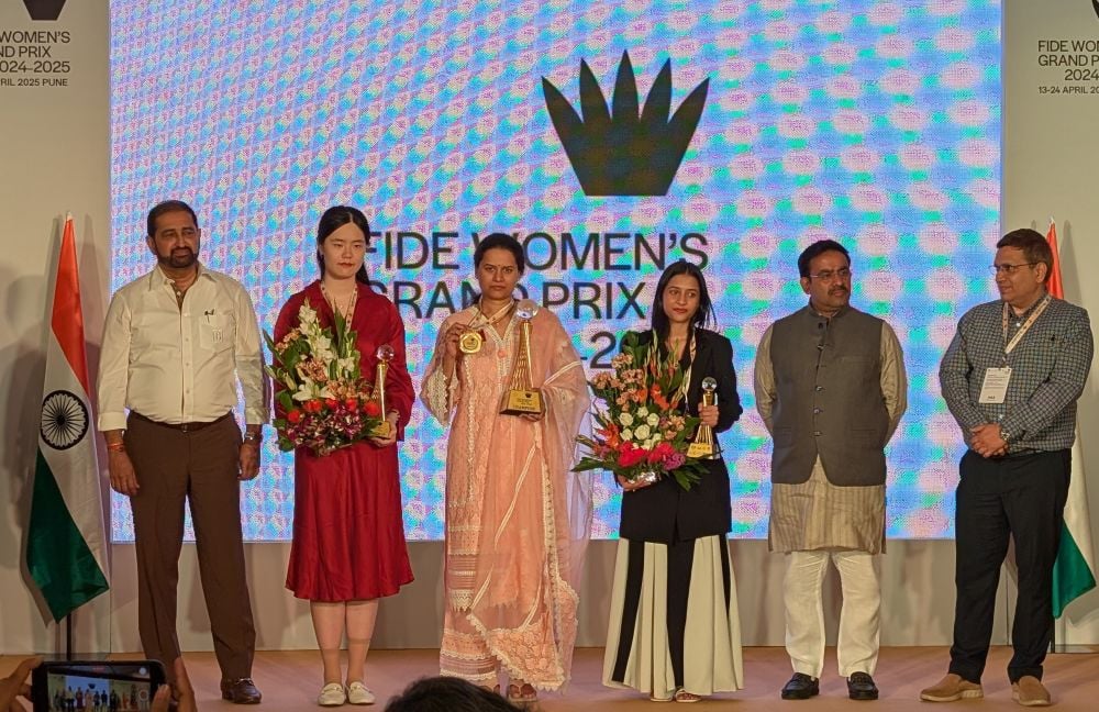 Koneru Humpy Wins FIDE Women’s Grand Prix 2024-25 (Pune Leg) Title
