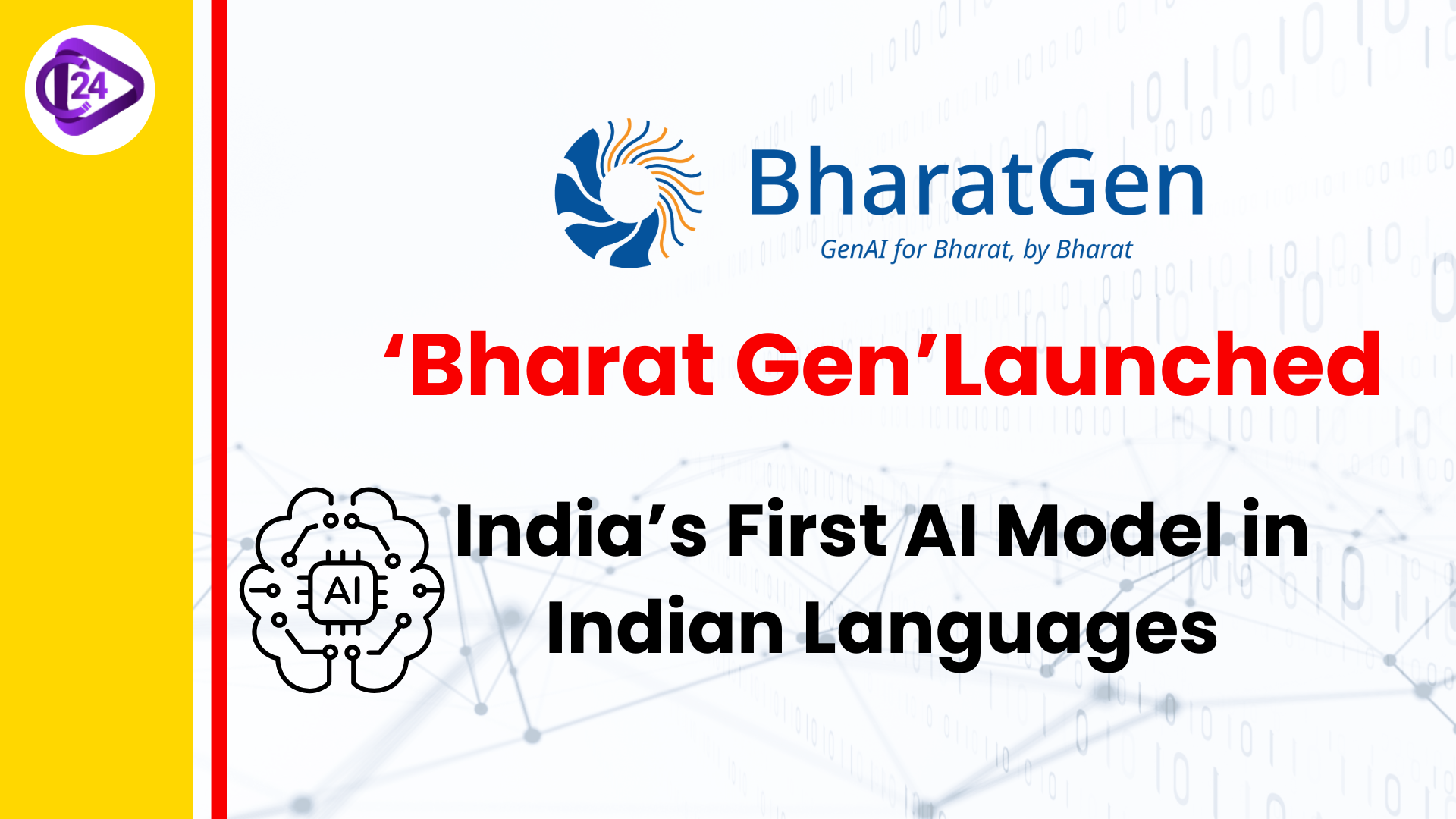Bharat Gen: India’s First AI LLM in Indian Languages