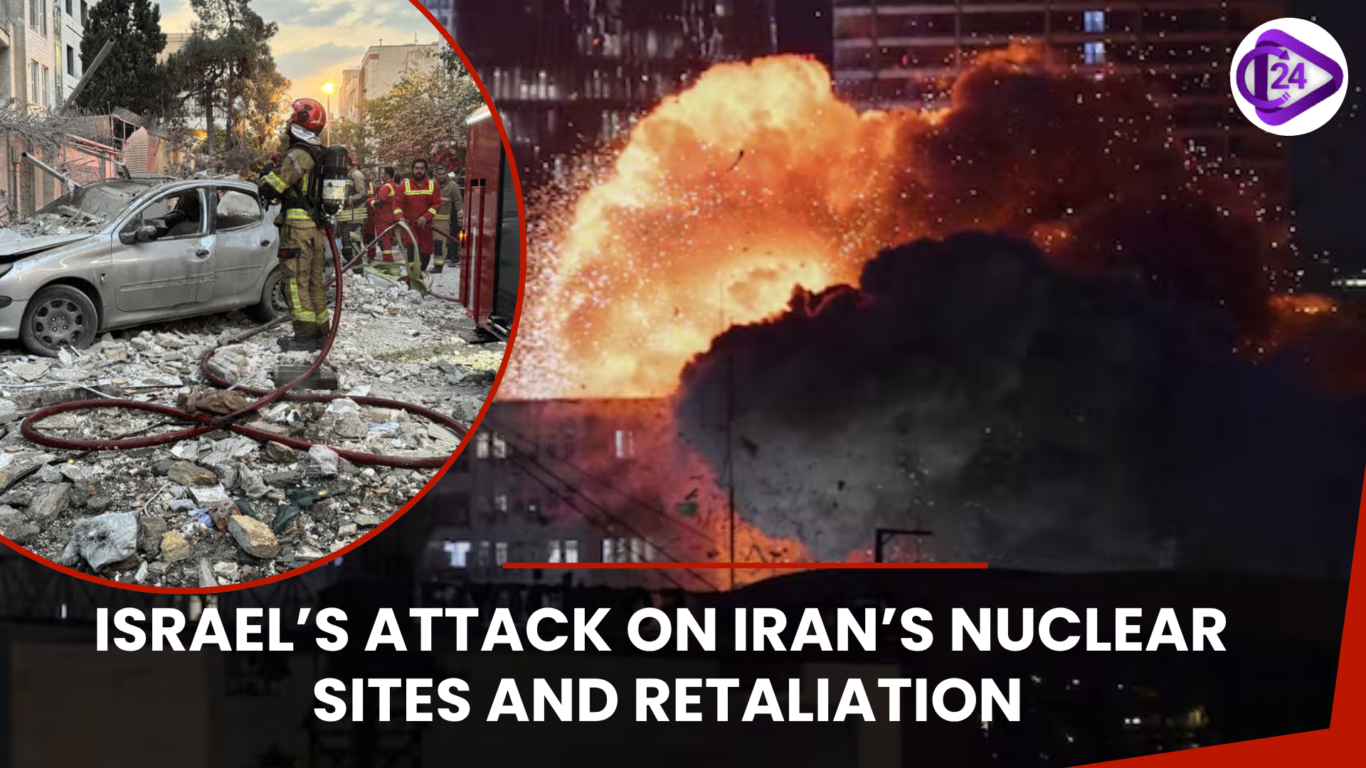 Israel Strikes Iran’s Nuclear Sites, Iran Retaliates with Missile Attacks