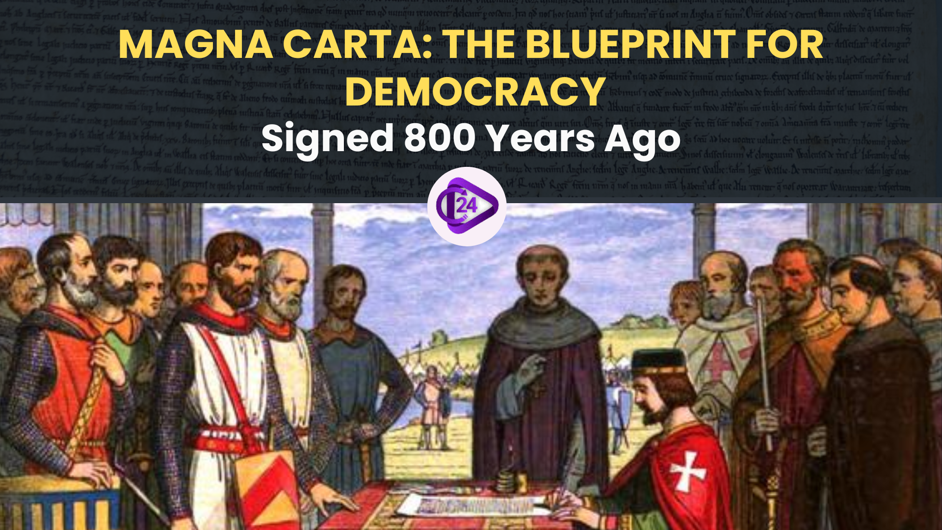 Magna Carta: The Blueprint for Democracy, Signed 800 Years Ago