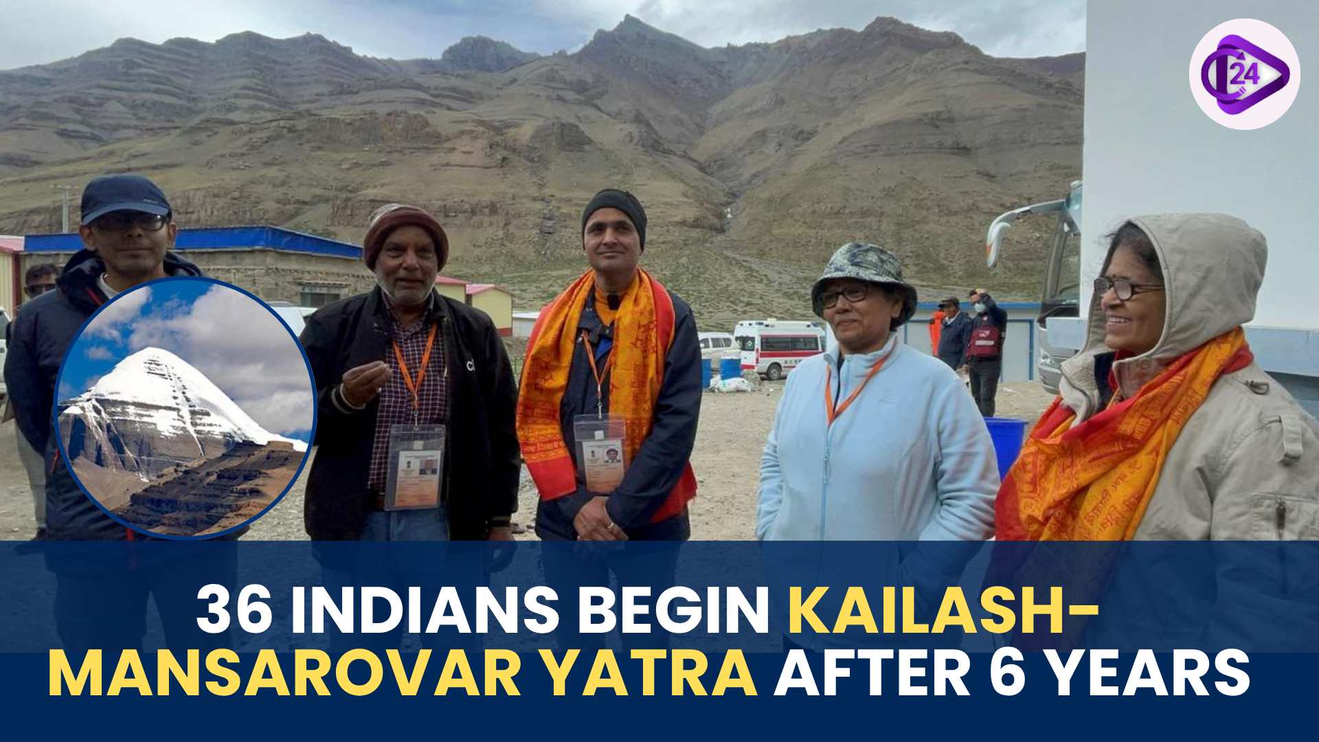 36 Indians Begin Kailash-Mansarovar Yatra After 6 Years