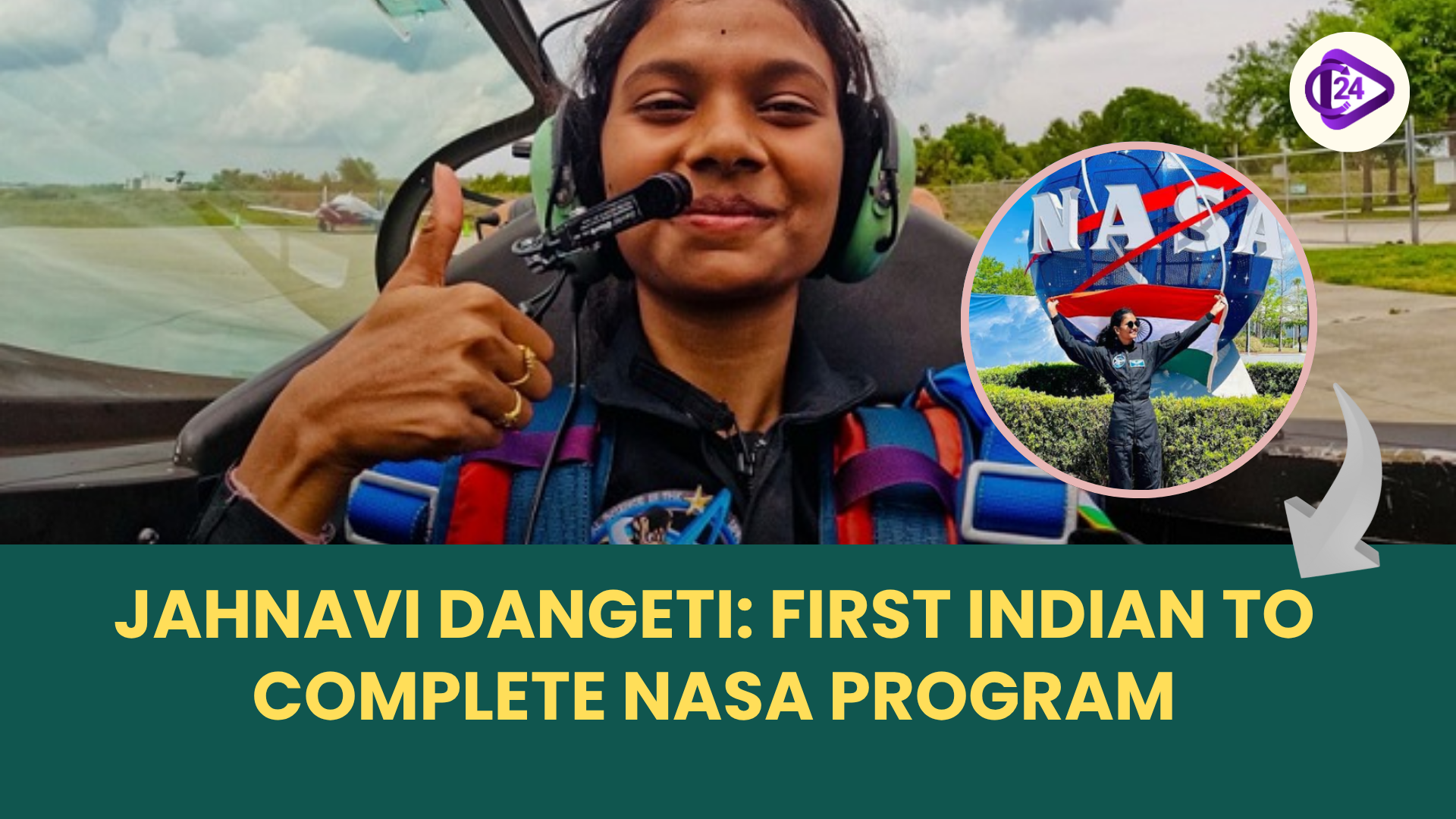 Dangeti Jahnavi Becomes First Indian to Complete NASA’s Space Program