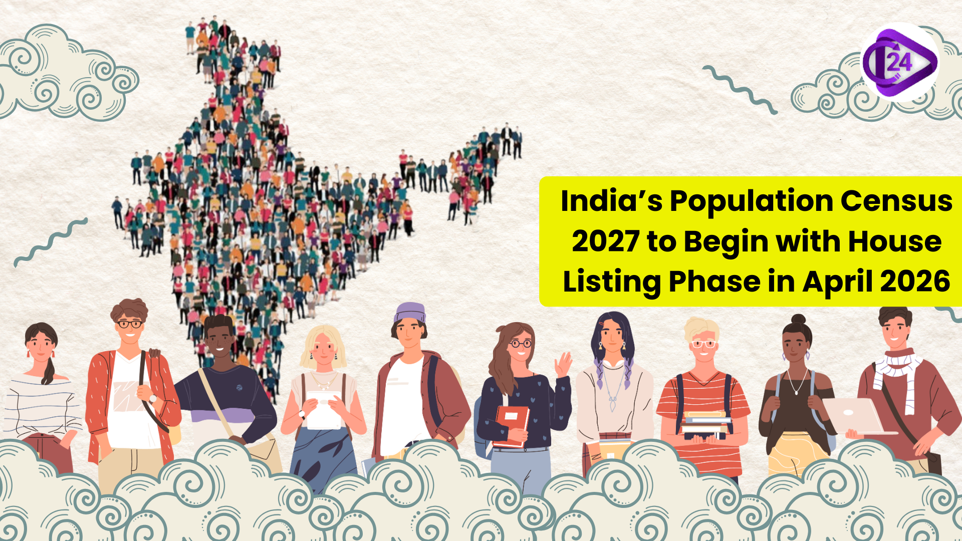India’s Population Census 2027 to Begin with House Listing Phase in April 2026