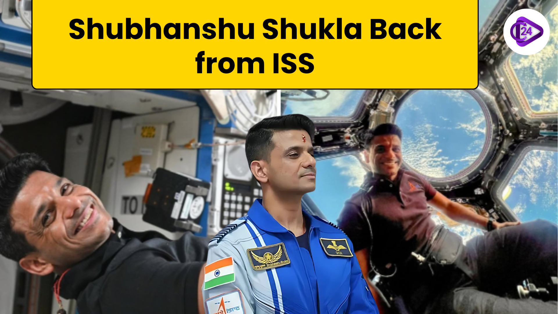Shubhanshu Shukla landed safely back to Earth after an 18-day Axiom Mission 4