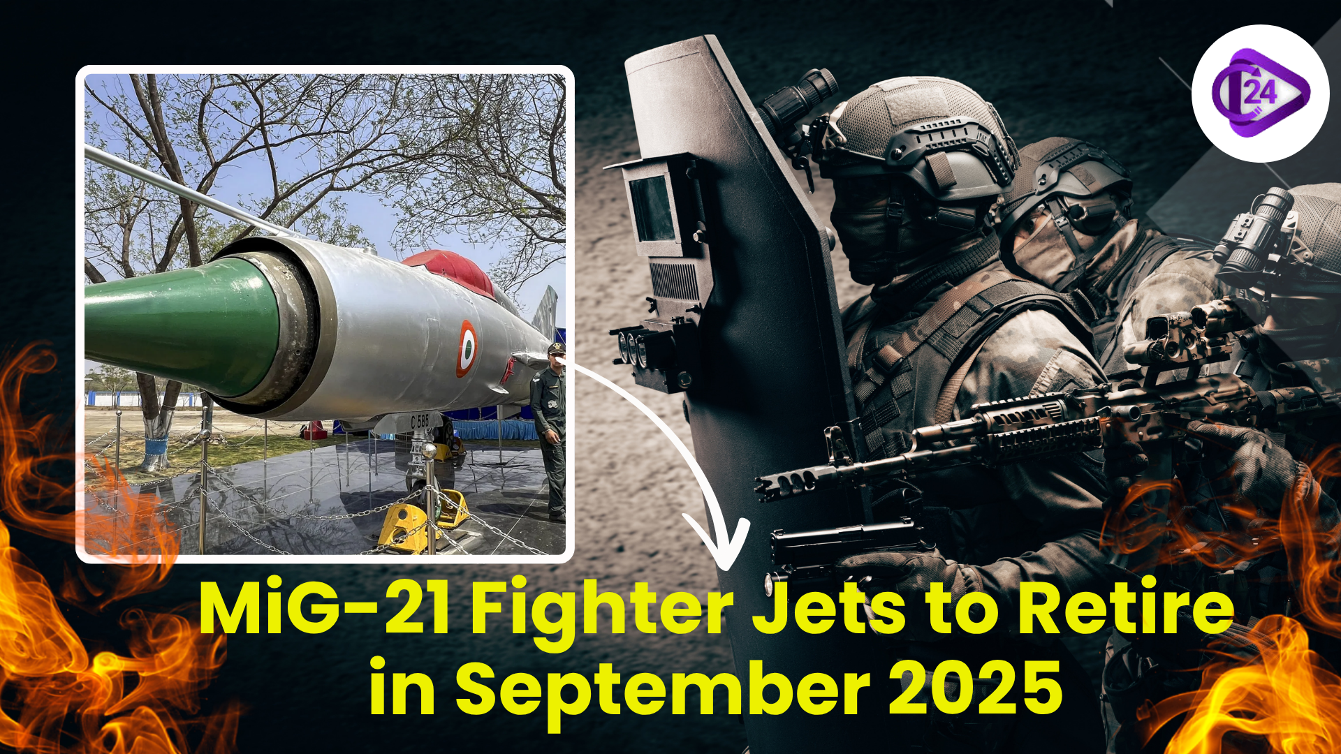 MiG-21 Fighter Jets to Retire in September 2025