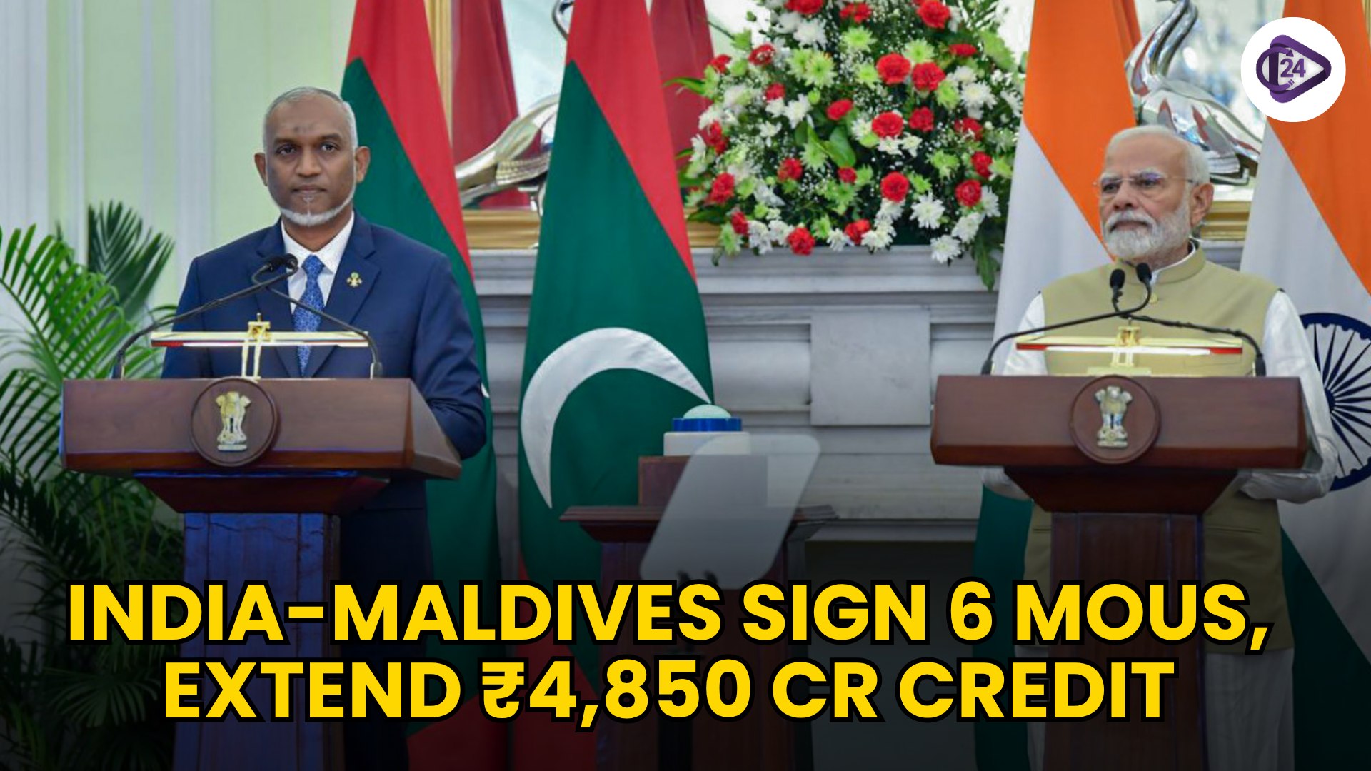 India-Maldives Strategic Ties: 6 MoUs Signed and ₹4,850 Cr Line of Credit Extended