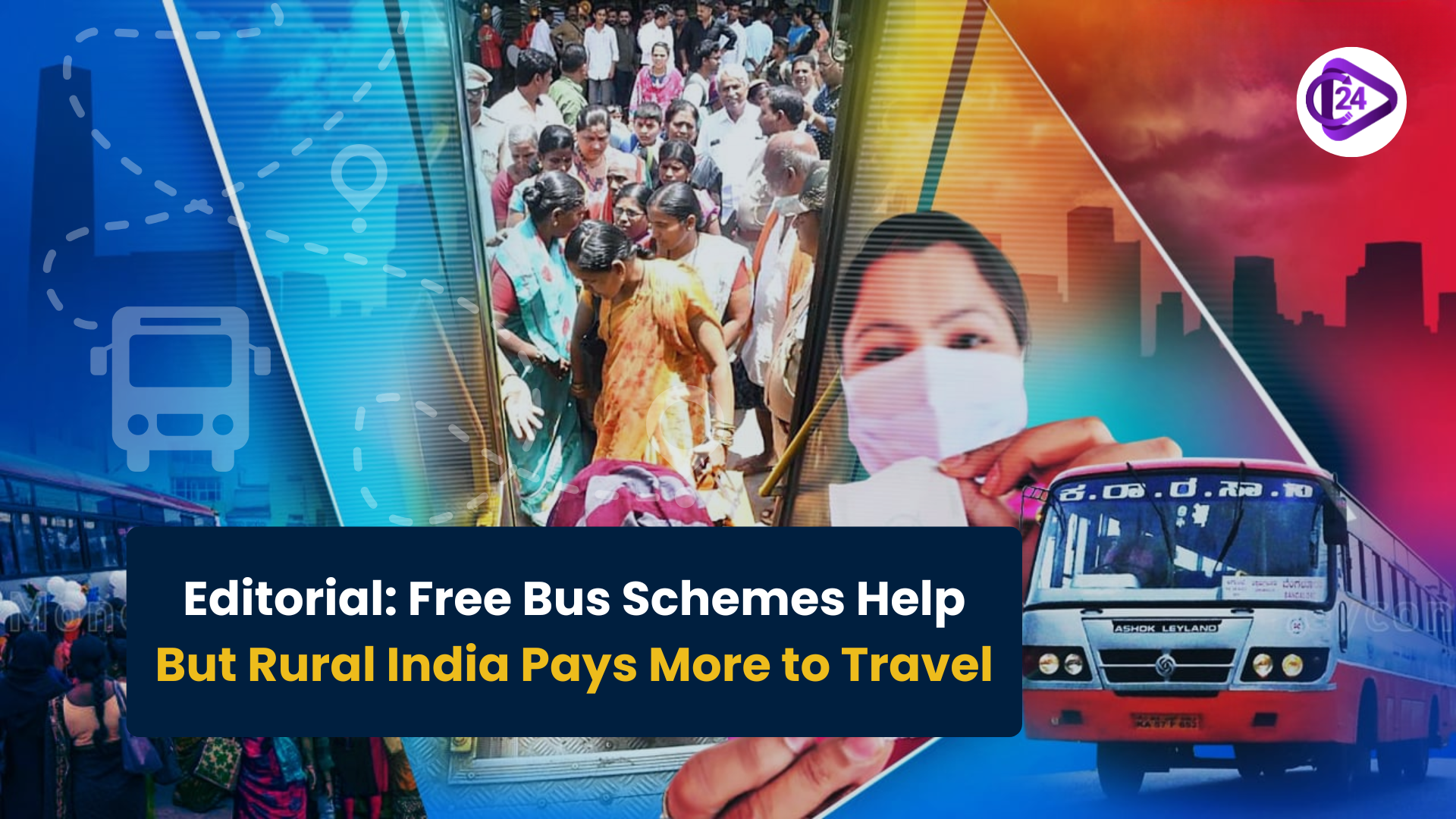 Free Bus Schemes Help, But Rural India Pays More to Travel