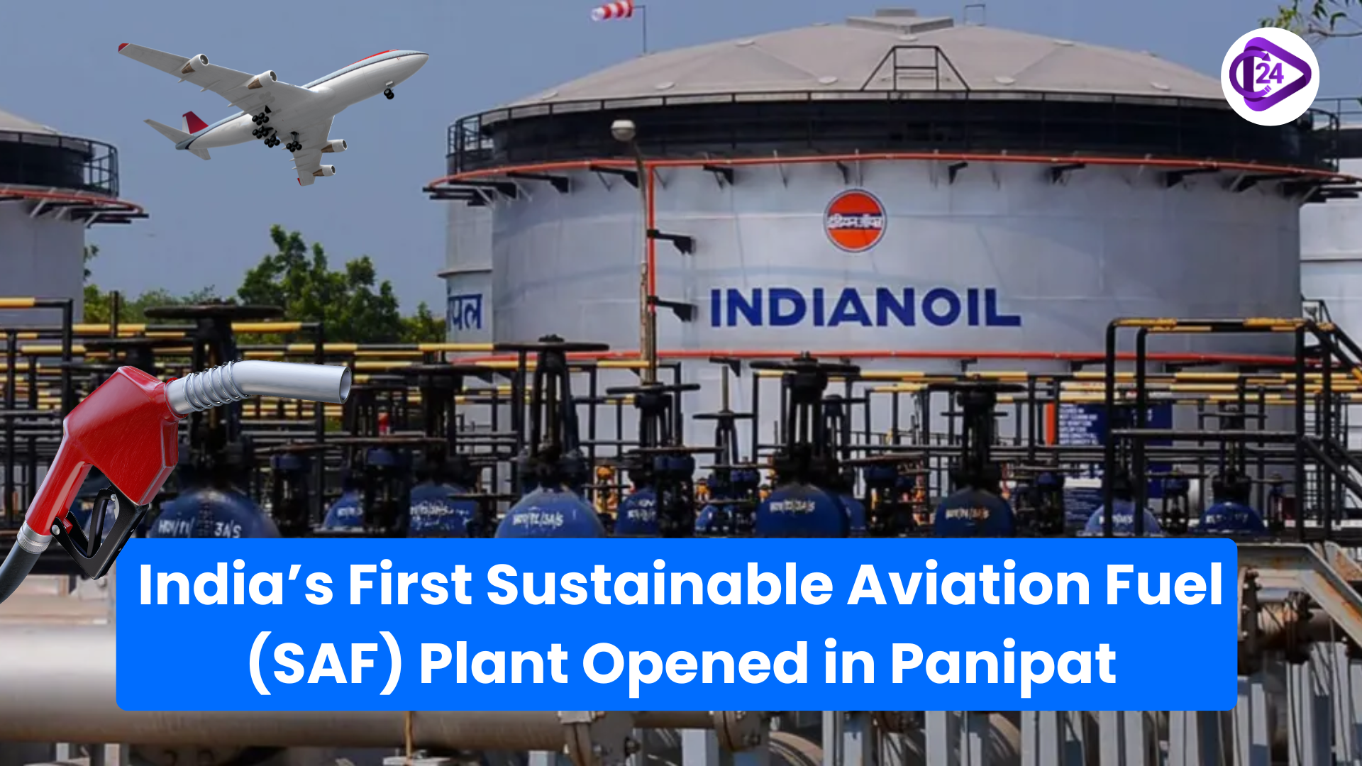 India’s First Sustainable Aviation Fuel (SAF) Plant – Used Cooking Oil