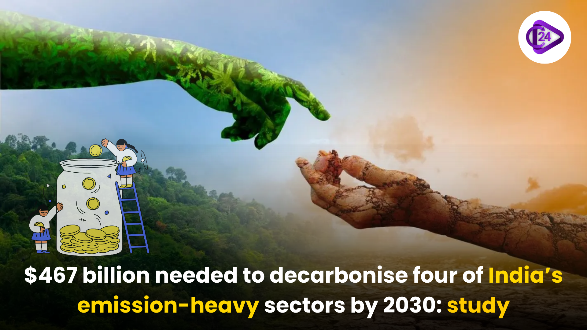 $467 Billion Needed to Decarbonise India’s Four Major Sectors by 2030