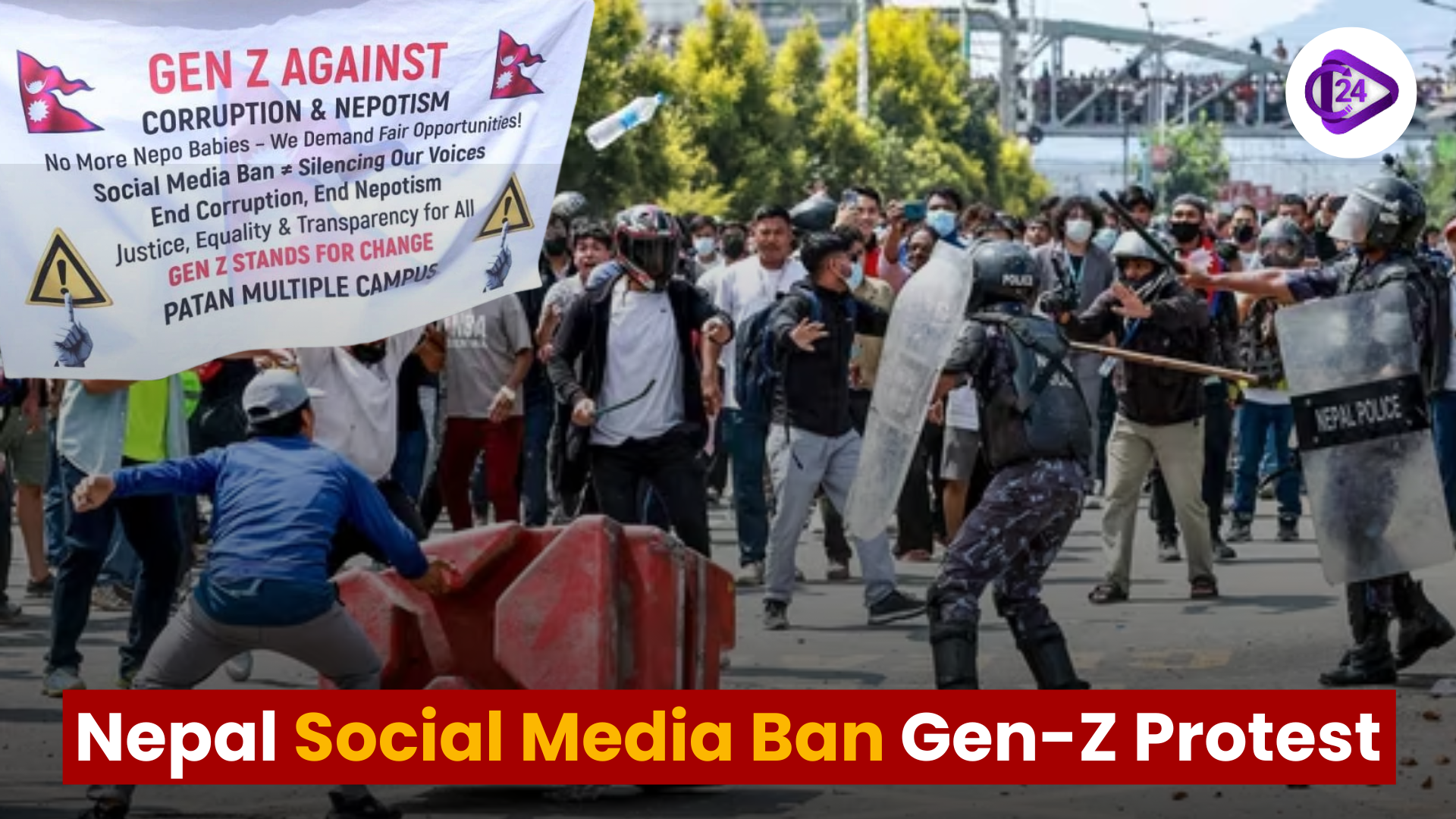 Nepal Social Media Ban Triggers Mass Gen-Z Protests