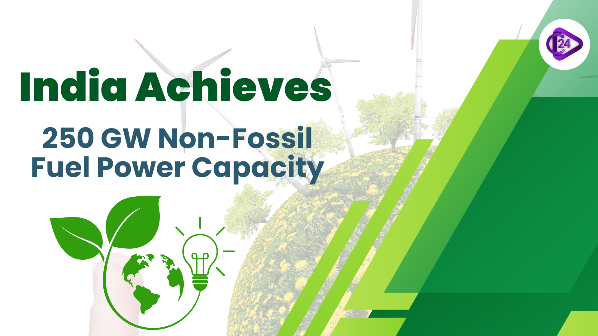 India Achieves 250 GW Non-Fossil Fuel Power Capacity