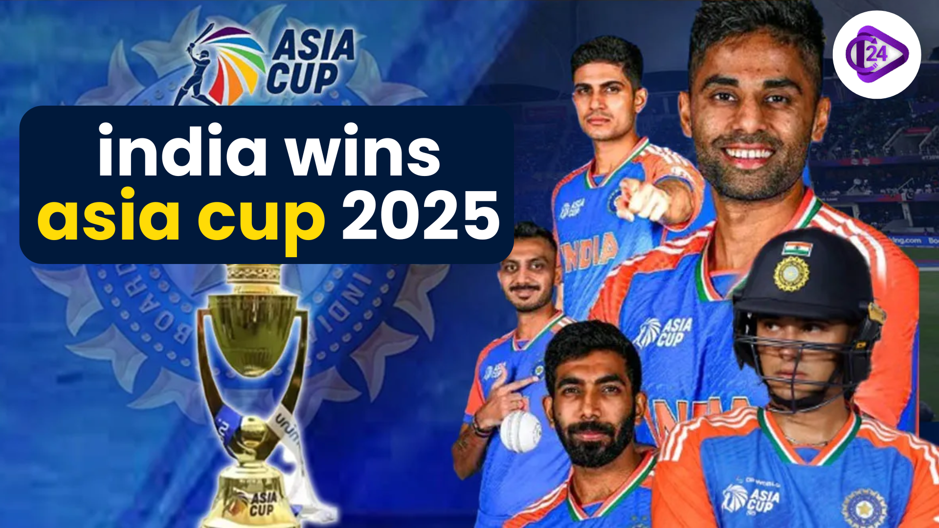 India Beats Pakistan by 5 Wickets to Lift Asia Cup 2025 Trophy