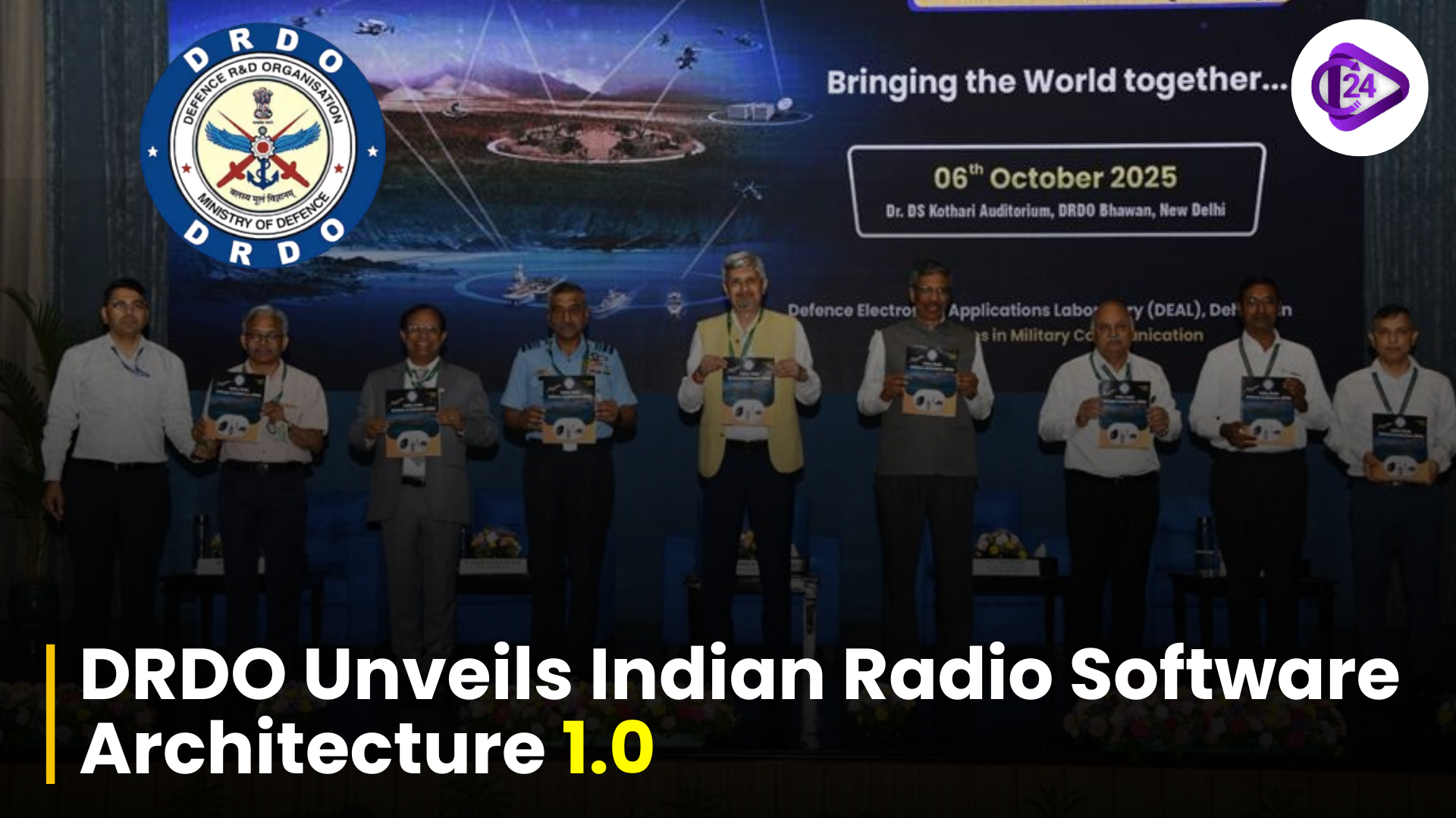 DRDO Strengthens India’s Defense Capabilities with Radio Software Architecture 1.0