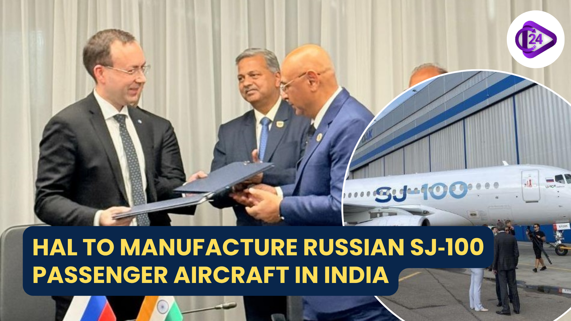 HAL Strengthens India’s Aviation Industry with SJ-100 Aircraft Manufacturing