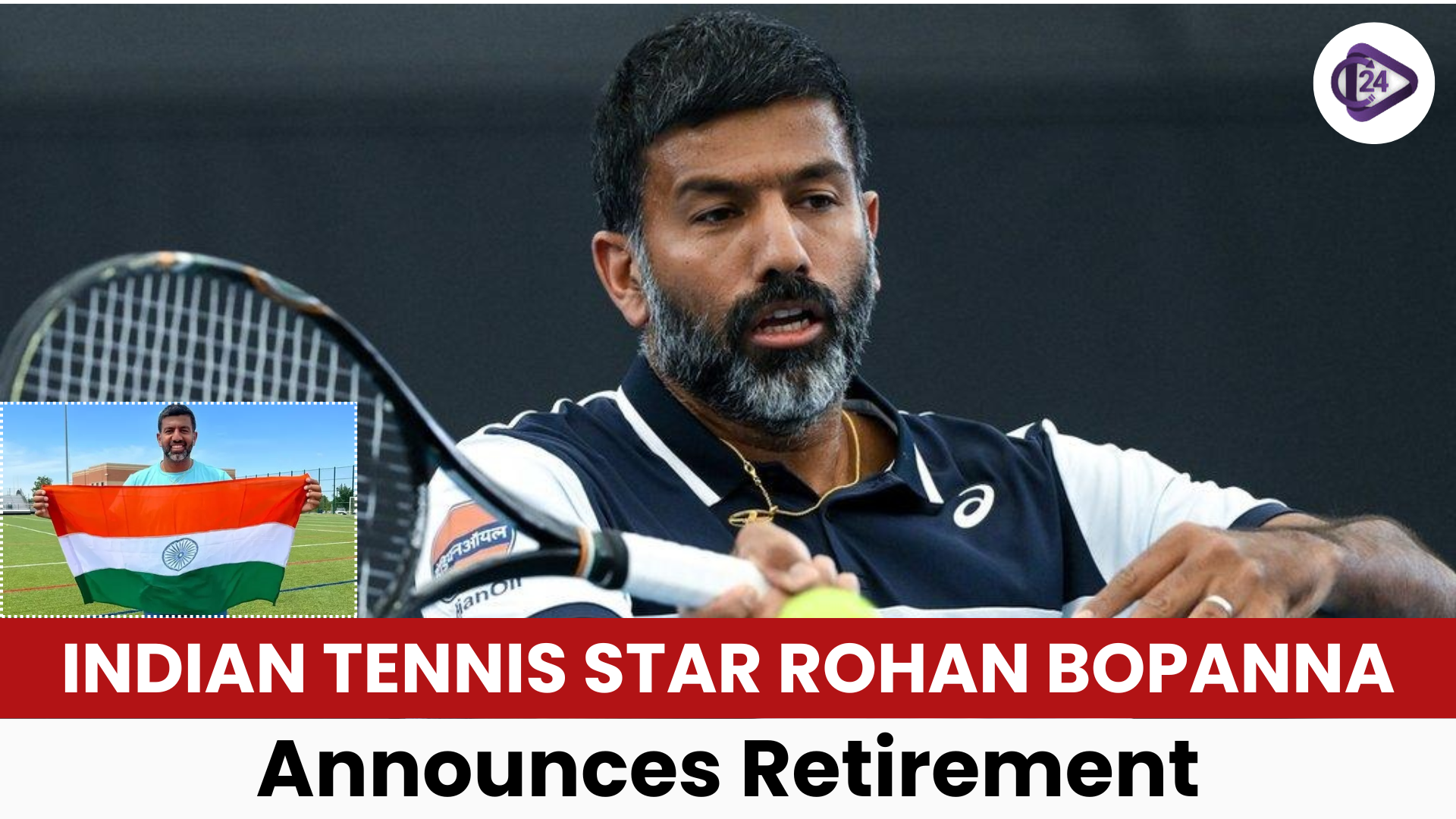 Rohan Bopanna Announces Retirement, Marking Historic Chapter in Indian Tennis