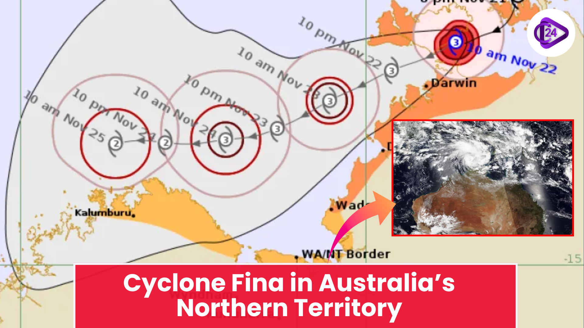 Cyclone Fina Hits Northern Australia With Destructive Force