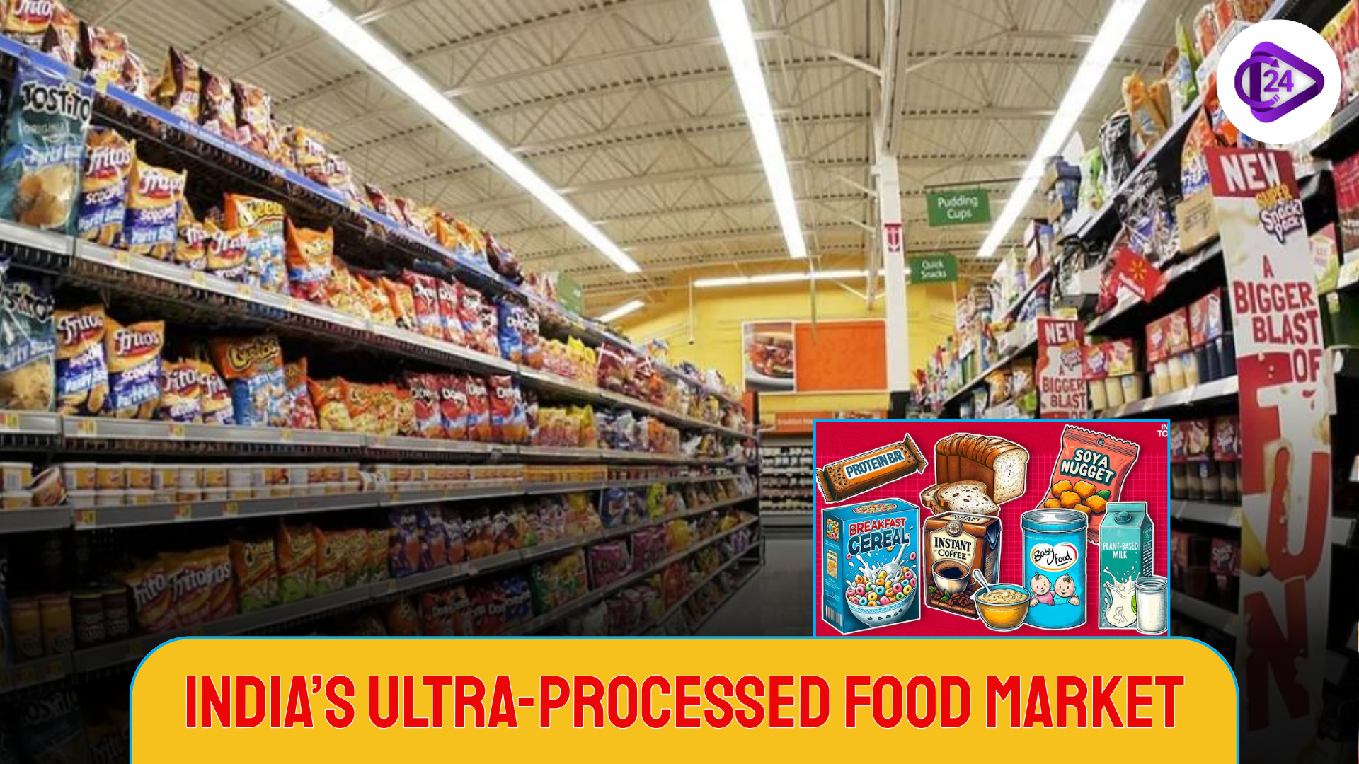 India Witnesses Rapid Surge in Ultra-Processed Food Consumption