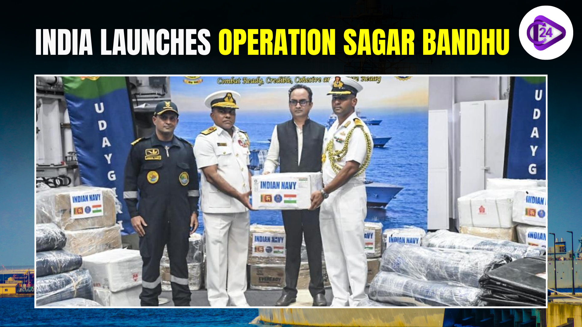 India Launches Operation Sagar Bandhu to Support Sri Lanka After Cyclone Ditwah