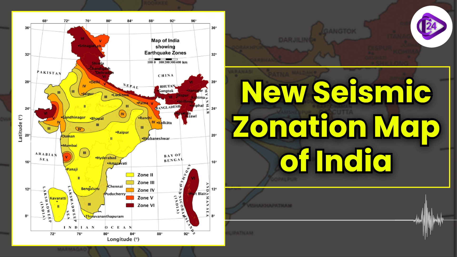New Seismic Zonation Map of India