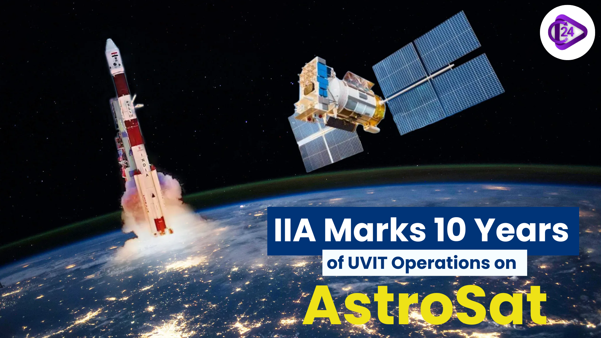 IIA Marks 10 Years of UVIT Operations on AstroSat