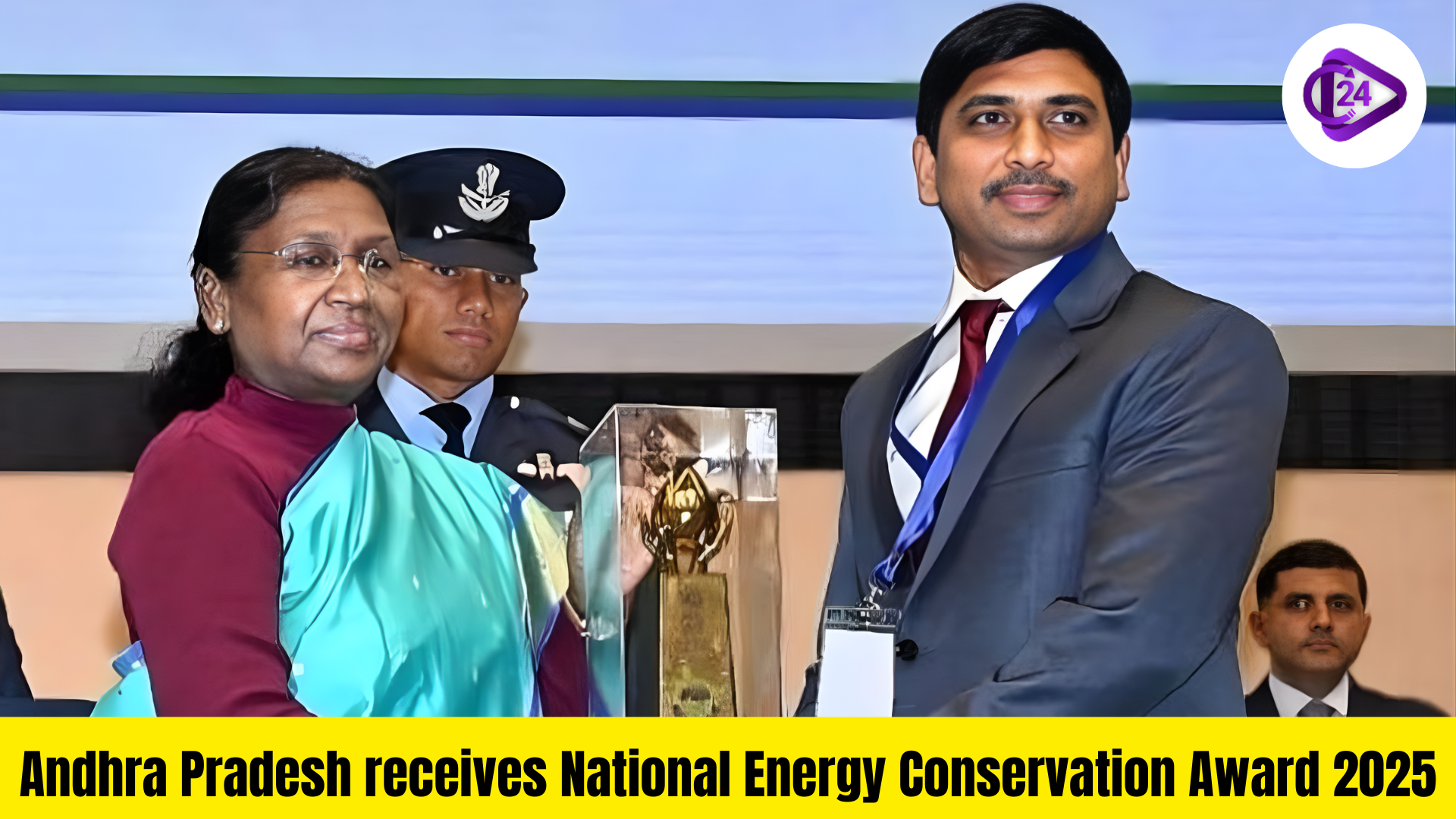 Andhra Pradesh Receives National Energy Conservation Award from President Murmu