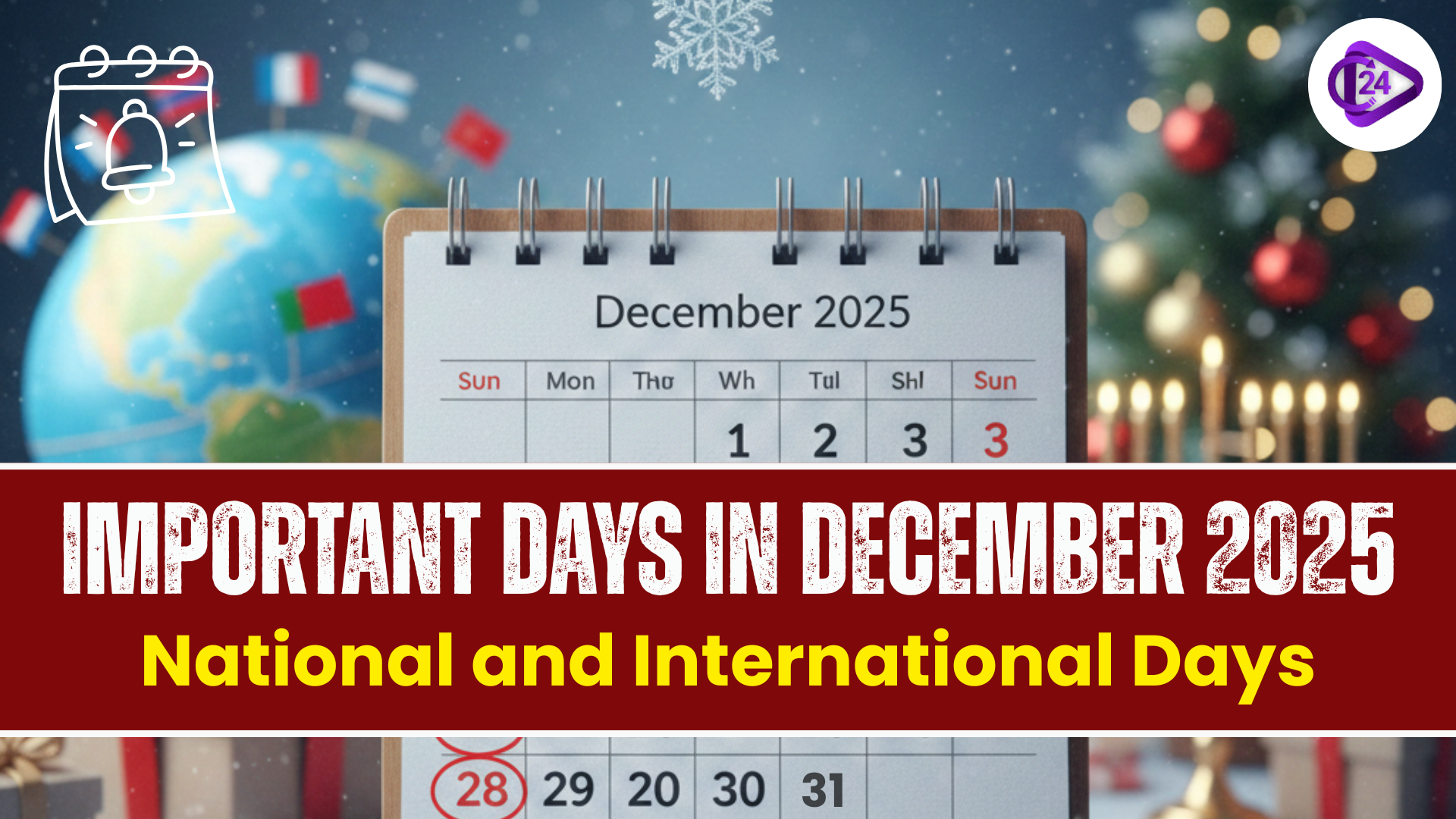 Important Days in December 2025 – National & International Observances