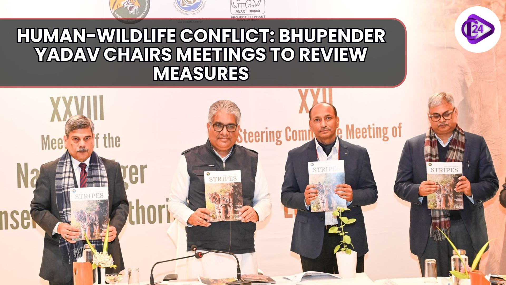 Human-wildlife conflict: Bhupender Yadav chairs meetings to review measures