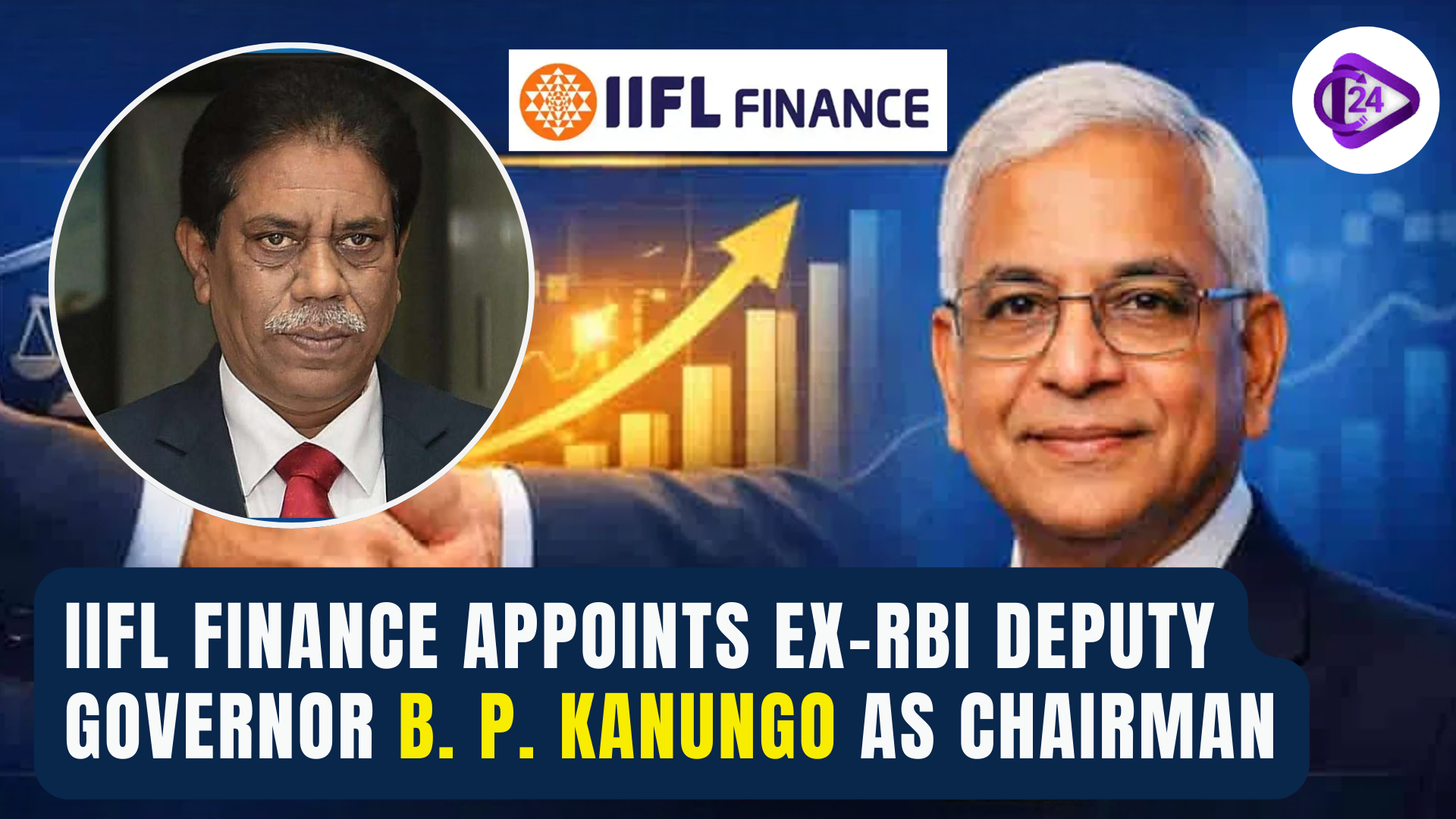 IIFL Finance appoints ex-RBI Deputy Governor B. P. Kanungo as Chairman