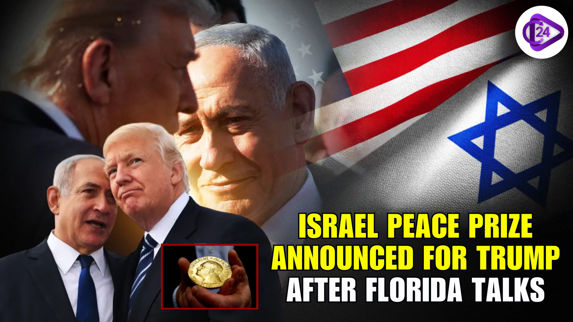 Israel Recognises Trump with Peace Prize Following Florida Meetings