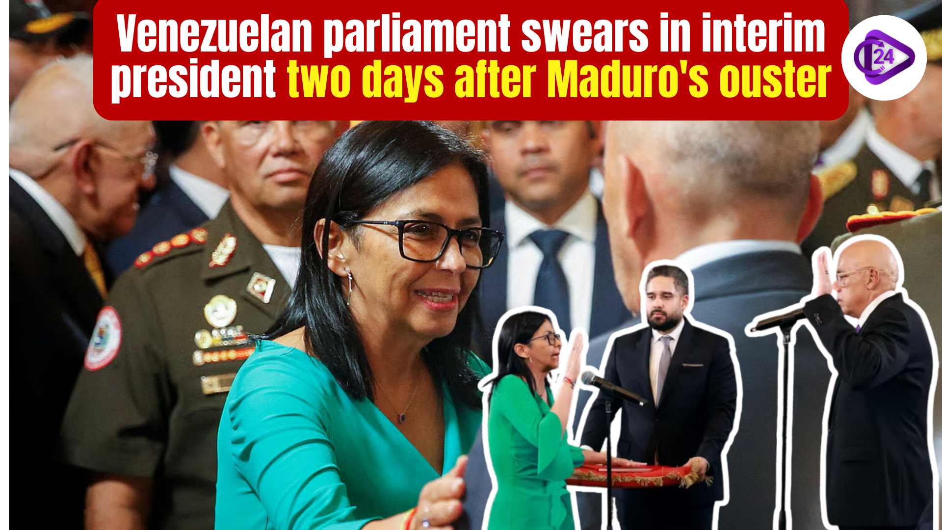 Venezuelan Parliament Acts After Maduro Ouster, Swears in Interim President