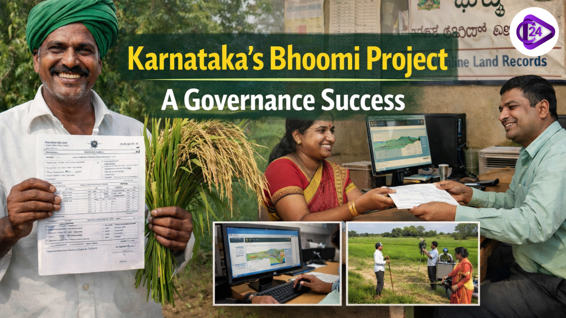 Karnataka’s Bhoomi Project: A Landmark in Digital Governance