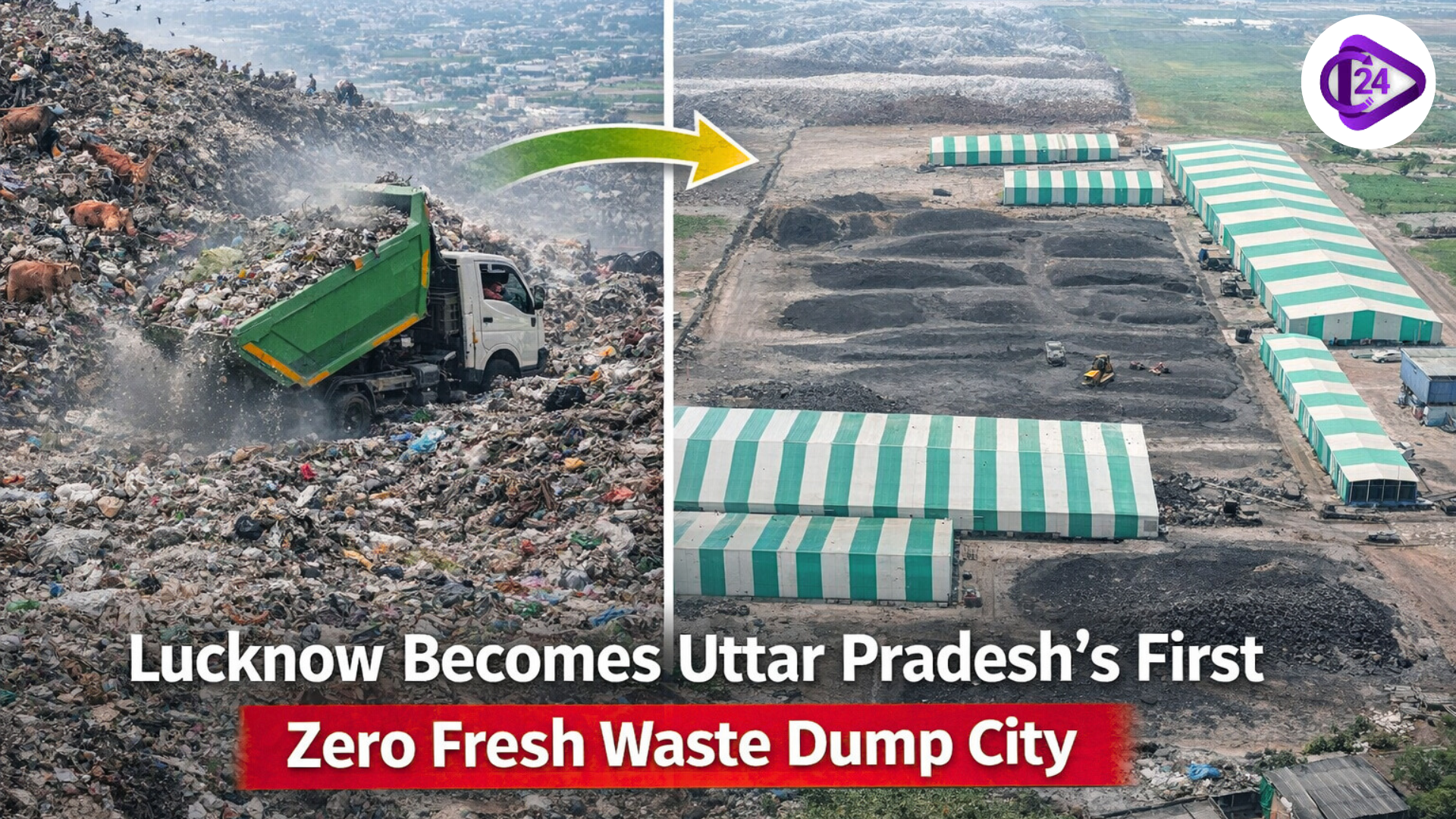 Lucknow Leads as UP’s First Zero Fresh Waste Dump City