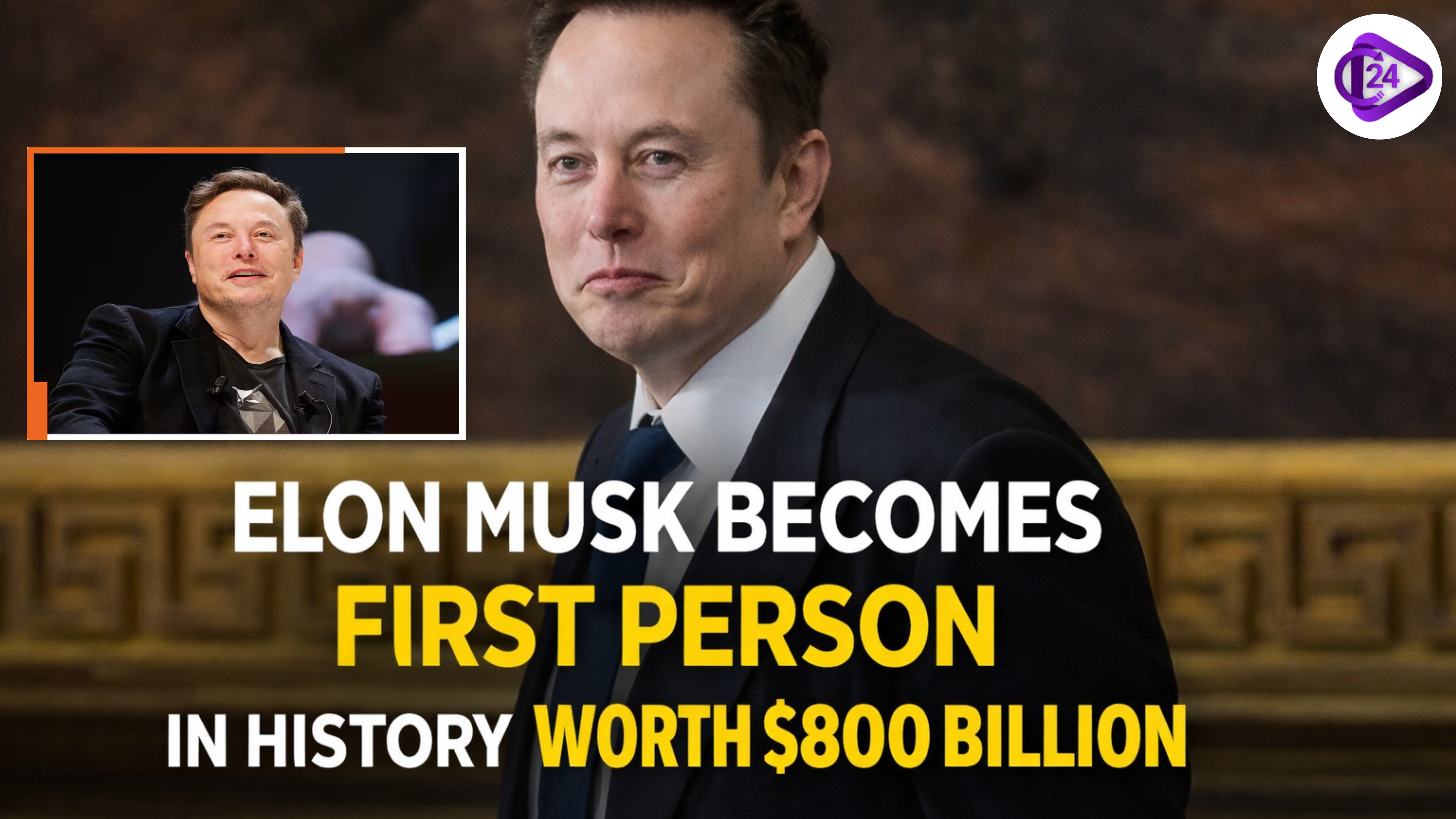 Elon Musk Becomes First Person in History Worth $800 Billion