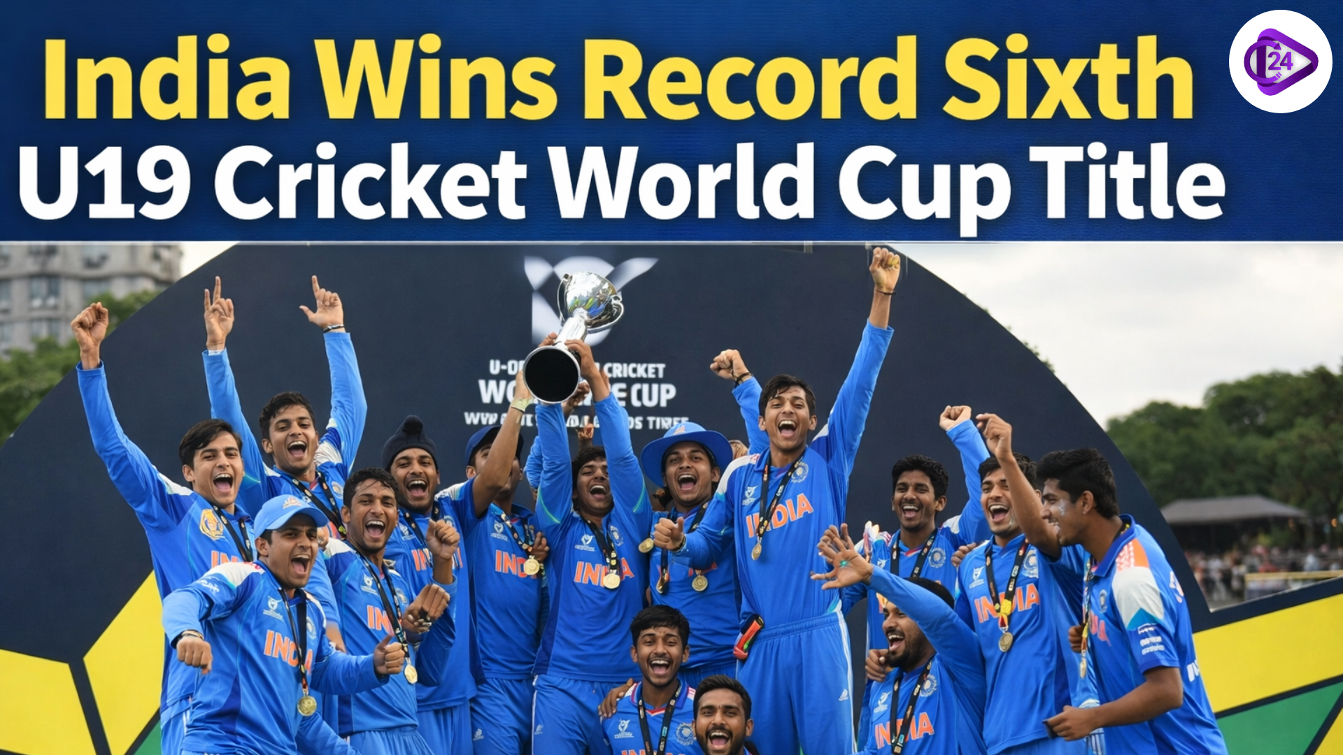 India Creates History, Wins Record Sixth ICC U-19 Cricket World Cup Title