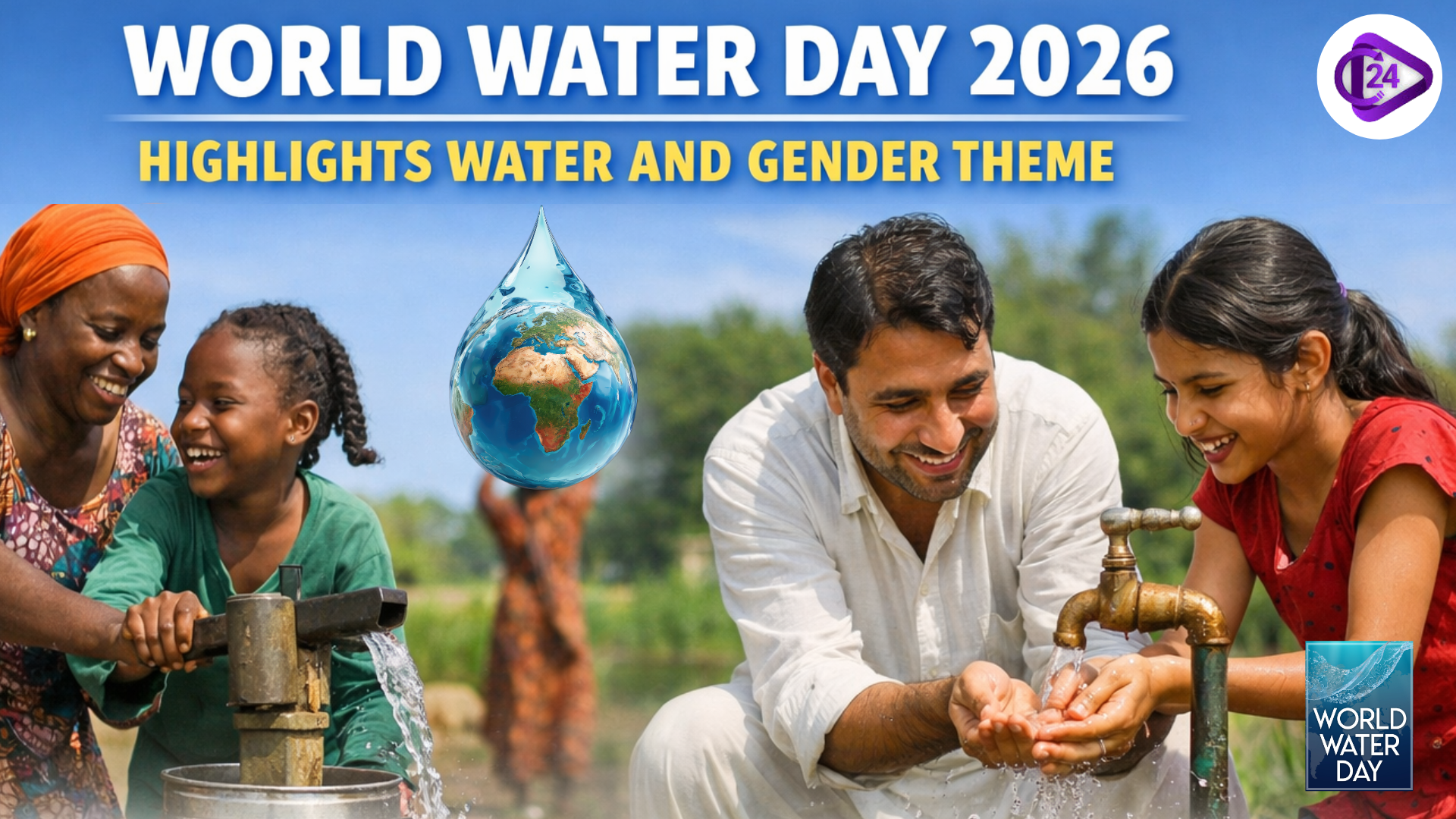 World Water Day 2026 Highlights Water and Gender Theme