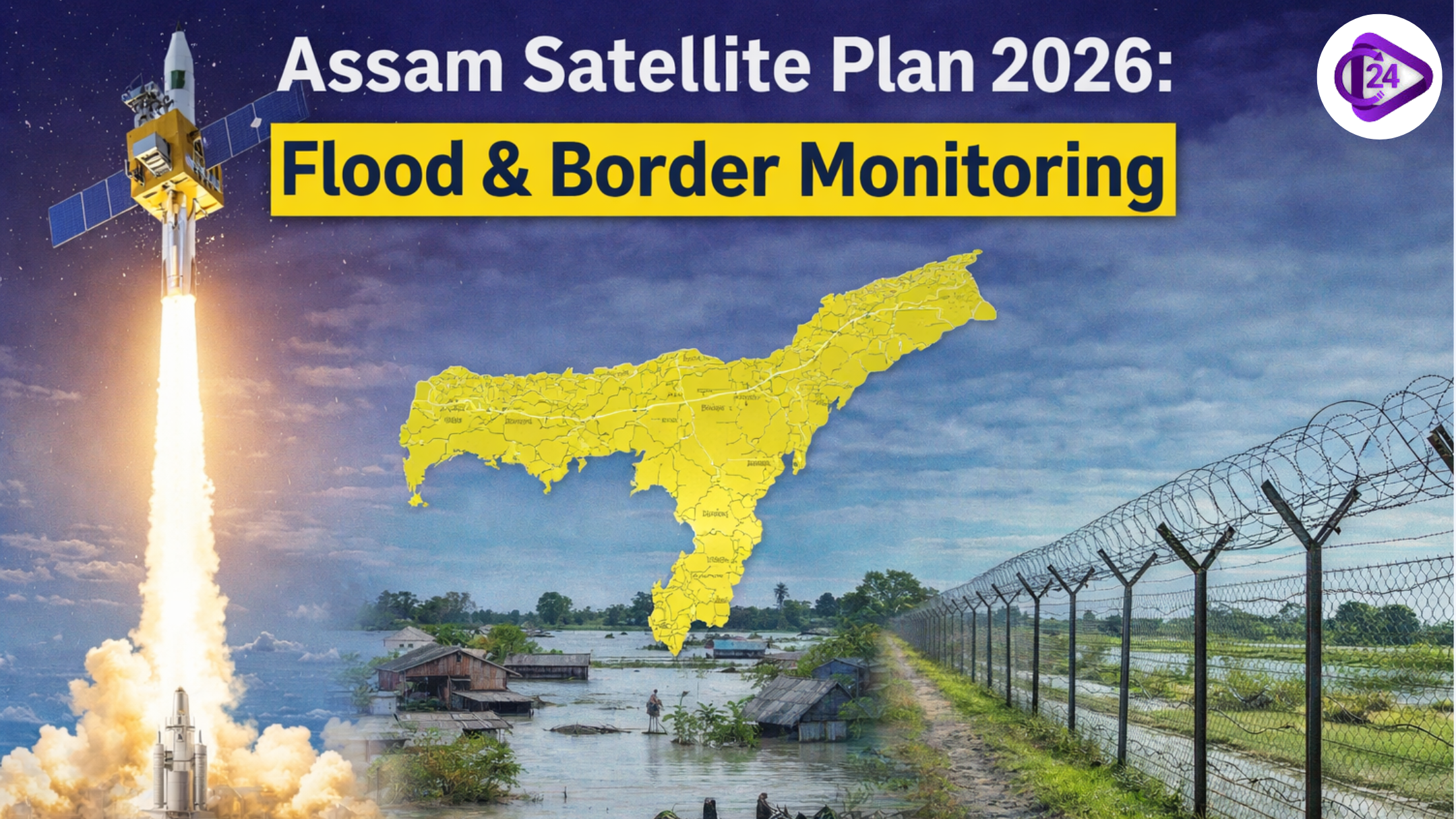 Assam Moves to Launch Own Satellites for Flood Management and Border Surveillance 