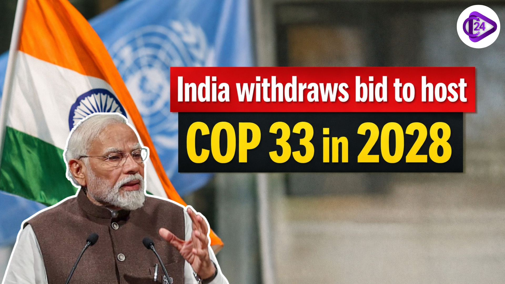 India withdraws bid to host COP 33 in 2028 