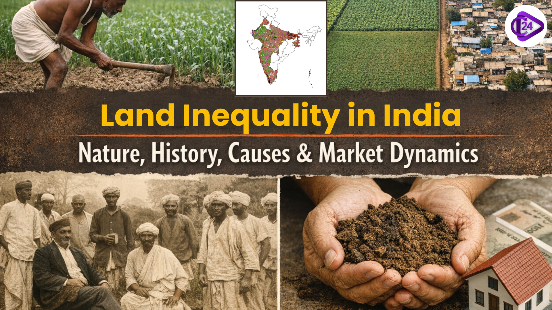 Land Inequality in India: Nature, History, Causes & Market Dynamics