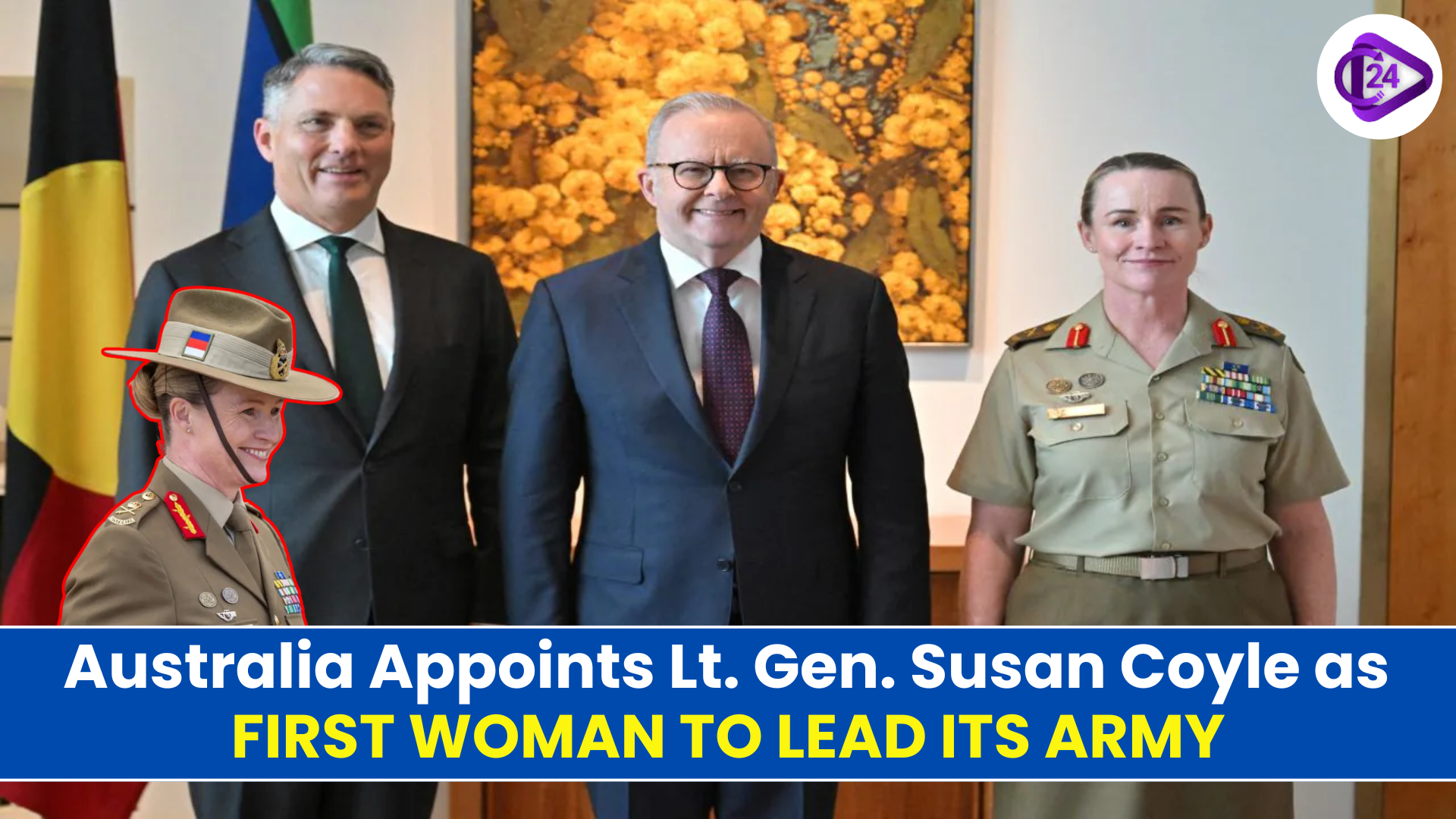 Australia Appoints Lt Gen. Susan Coyle as First Woman to Lead Its Army