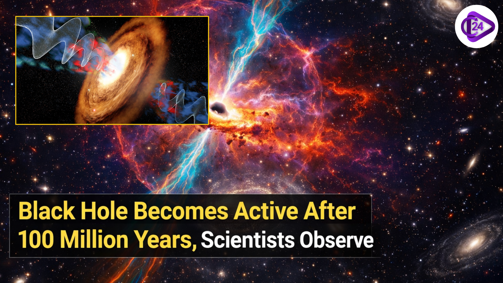 Black Hole Becomes Active After 100 Million Years, Scientists Observe