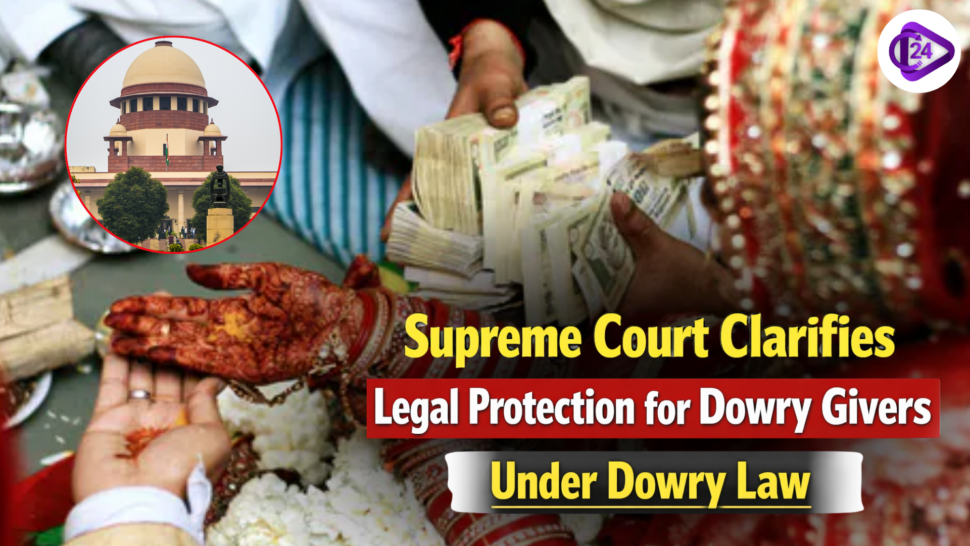 Supreme Court Clarifies Legal Protection for Dowry Givers Under Dowry Law