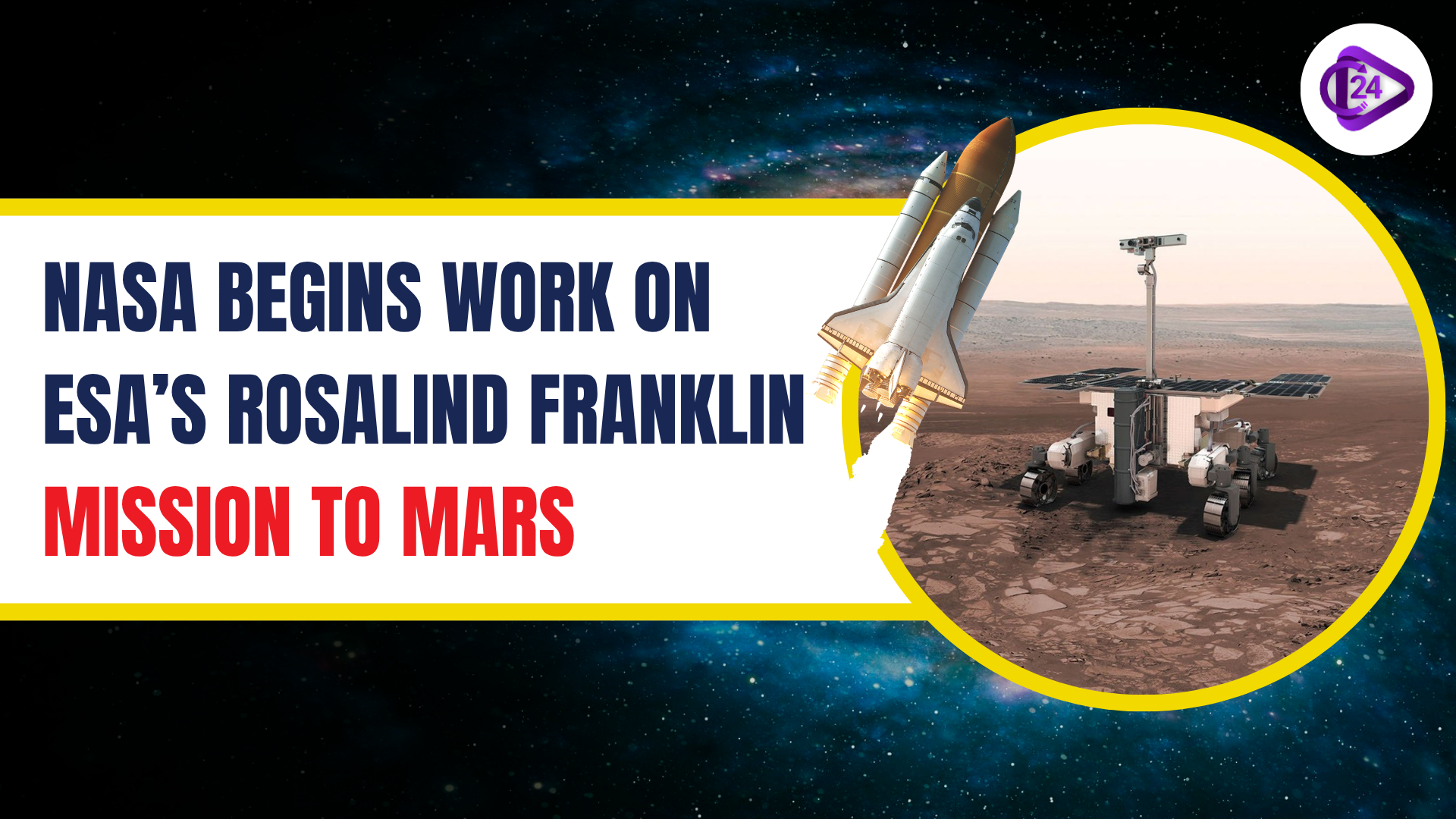 NASA Begins Work on ESA’s Rosalind Franklin Mission to Mars