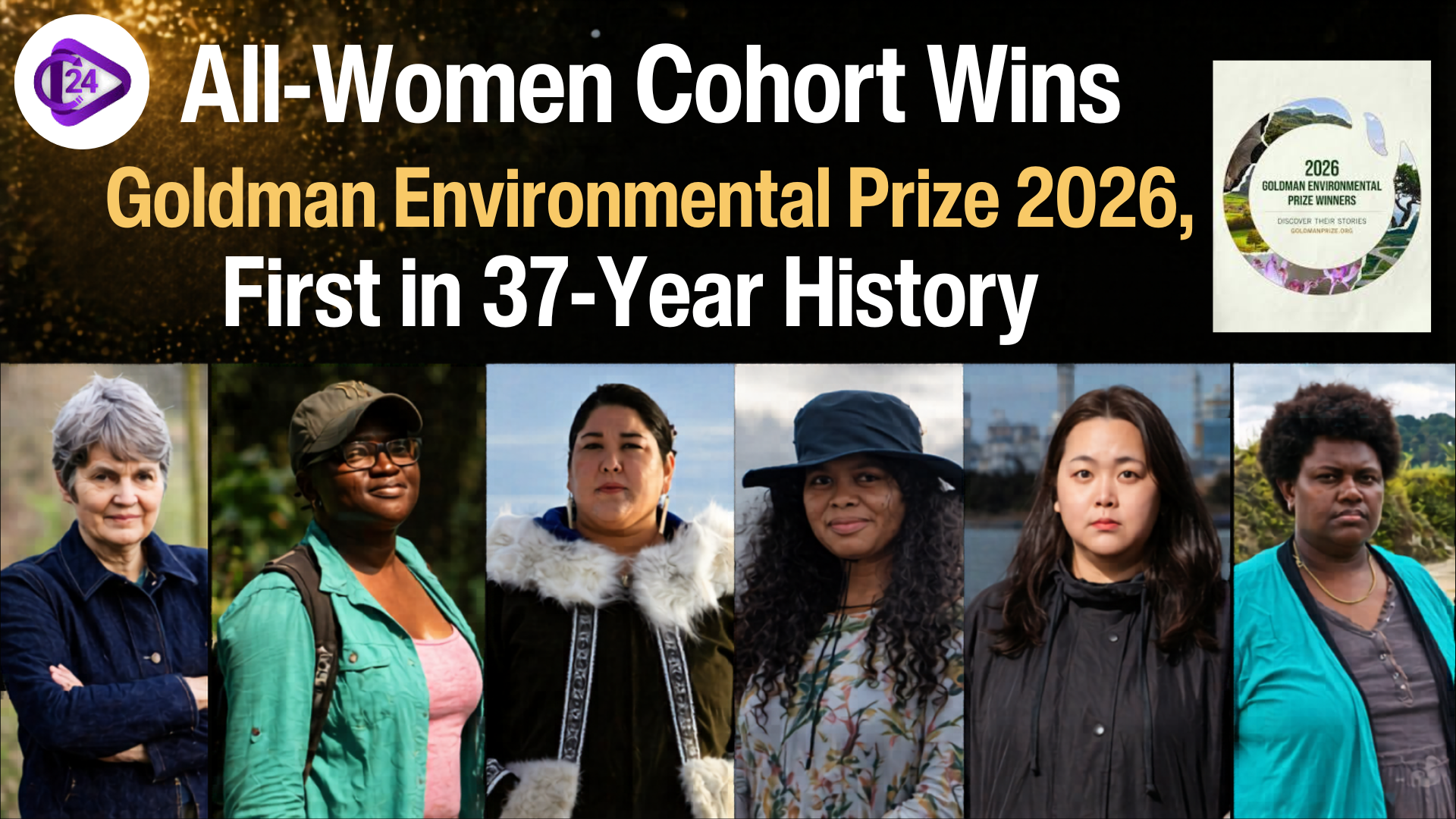 All-Women Cohort Wins Goldman Environmental Prize 2026, First in 37-Year History