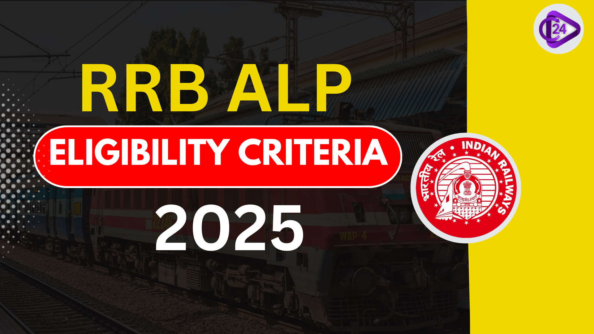 RRB ALP Eligibility Criteria 2025