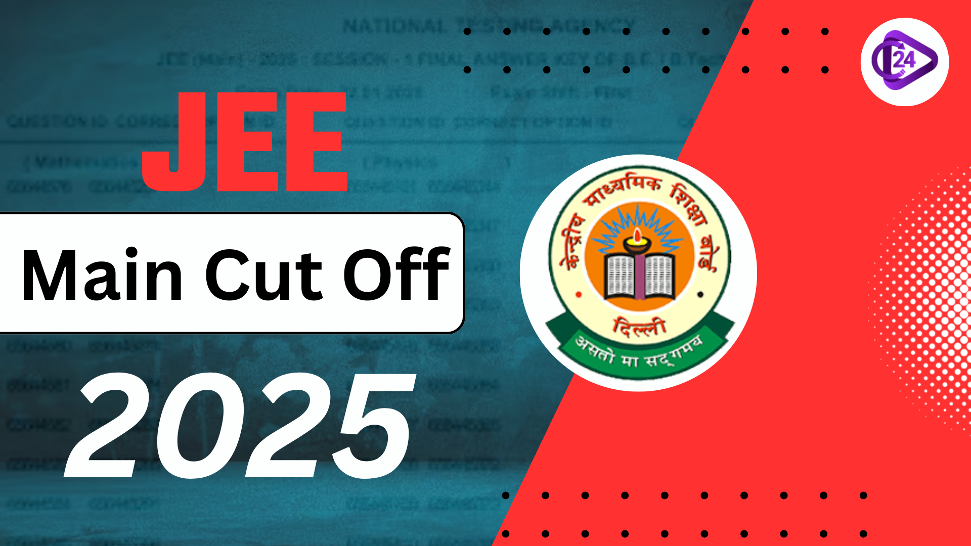 JEE Main Expected Cut Off 2025